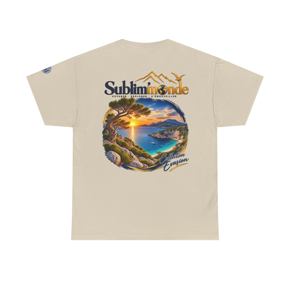 T-shirt évasion Méditerranée - Sublim'monde