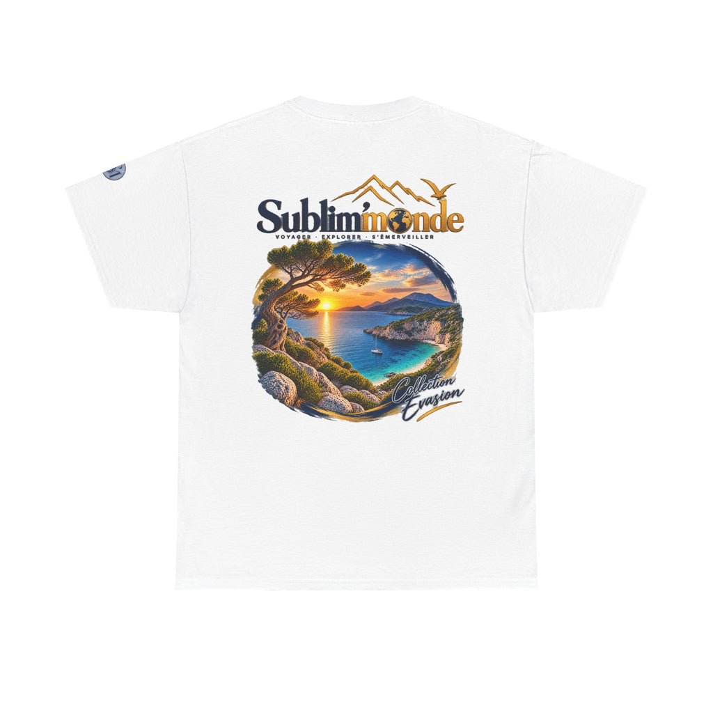 T-shirt évasion Méditerranée - Sublim'monde