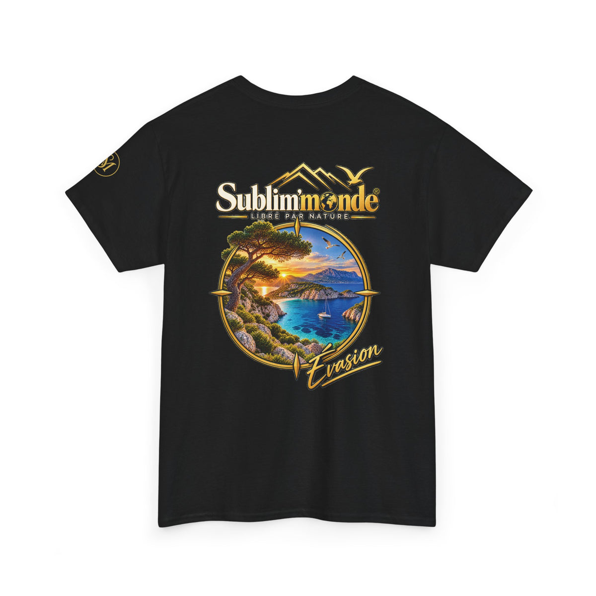 T-shirt évasion méditerranée Sublim'monde