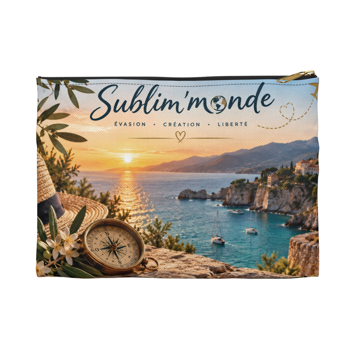 Pochette de voyage Sublim'monde - Evasion Méditerranéenne
