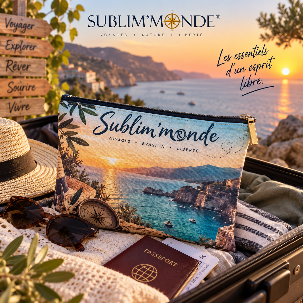 Pochette de voyage Sublim'monde - Evasion Méditerranéenne